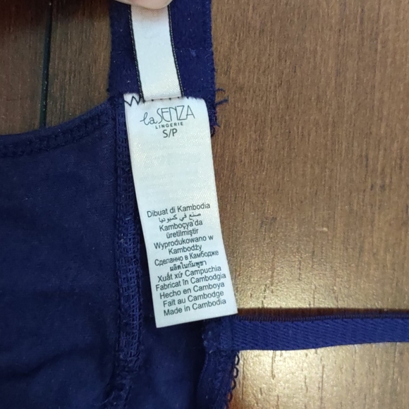 La Senza Blue Baby Doll Night Gown w Teal Ribbon - Picture 5 of 5